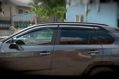 Window Deflectors with Chrome Trim Niken Luxury (6 pcs) for Toyota Rav 4 2019- - image 1