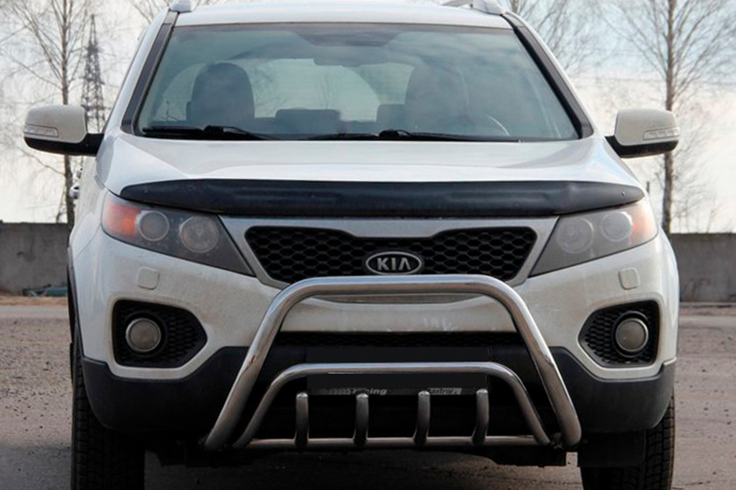 Bull Bar WT002/2 (Stainless Steel) for Kia Sorento II XM 2009-2014 - image 2