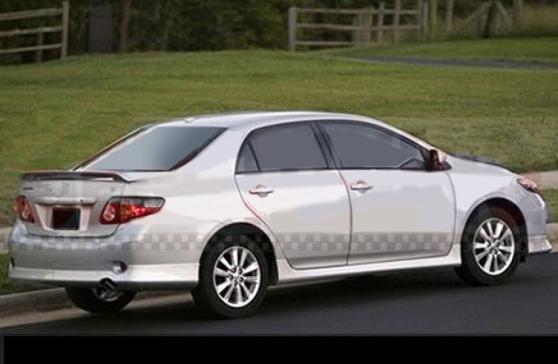 Rear bumper cover (primed for painting) for Toyota Corolla 2007-2013 - image 4