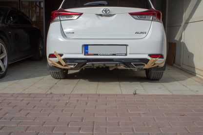 Rear bumper diffuser (2016-2018, primed for painting) for Toyota Auris 2012-2018 - image 3