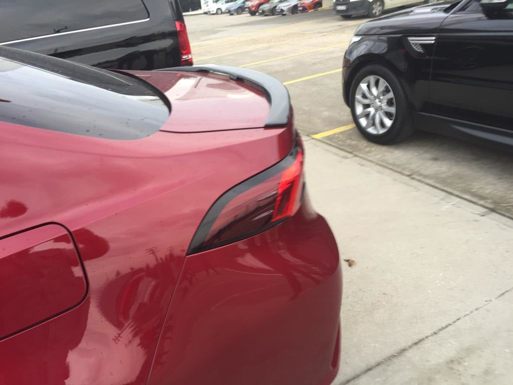 Spoiler (Meliset, primed for painting) for Toyota Corolla 2019- - image 4