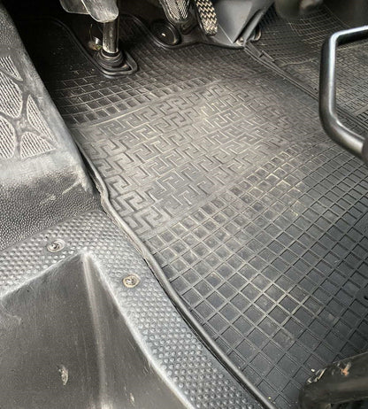 Rubber Floor Mats (2 pcs, Polytep) for Citroen Jumper 1995-2006 - image 4