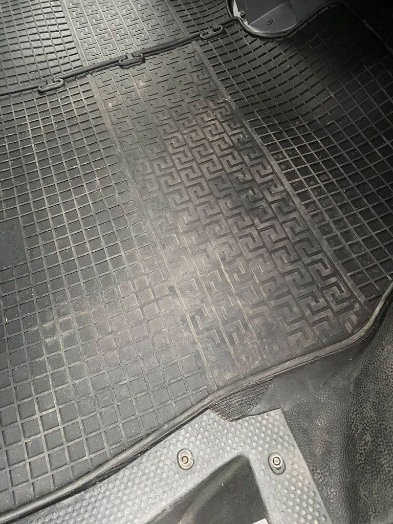 Rubber mats (2 pieces, Polytep) for Citroen Jumper 1995-2006 - Reelken Auto