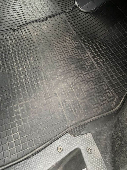 Rubber mats (2 pieces, Polytep) for Citroen Jumper 1995-2006 - Reelken Auto