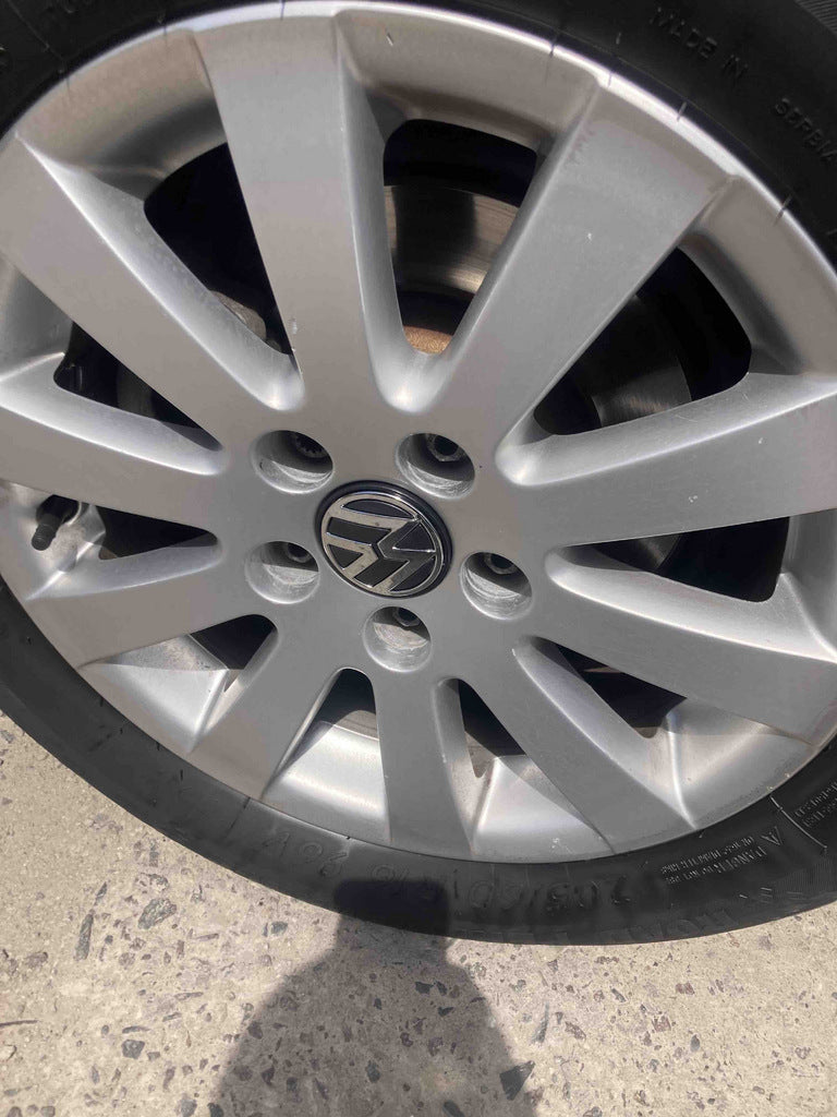 Wheel center caps 65/57mm 3b7601171 (4 pcs) for Volkswagen - image 4