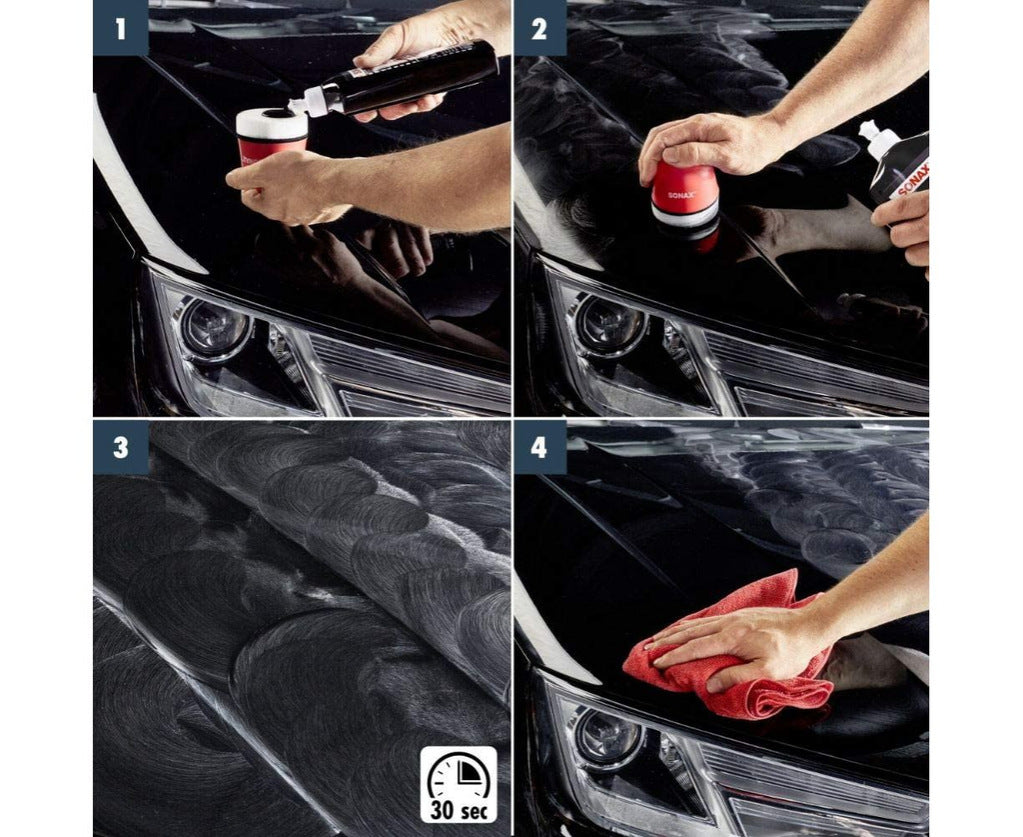 Sonax NanoPro Color Polish with Wax Black 500ml - image 4