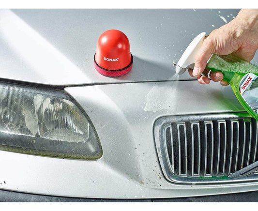 Sonax Applicator with Cleaning Sponge to Remove Surface Contaminants - Reelken Auto