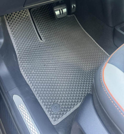 EVA mats (3 rows, gray) for Volkswagen ID.6 - Reelken Auto