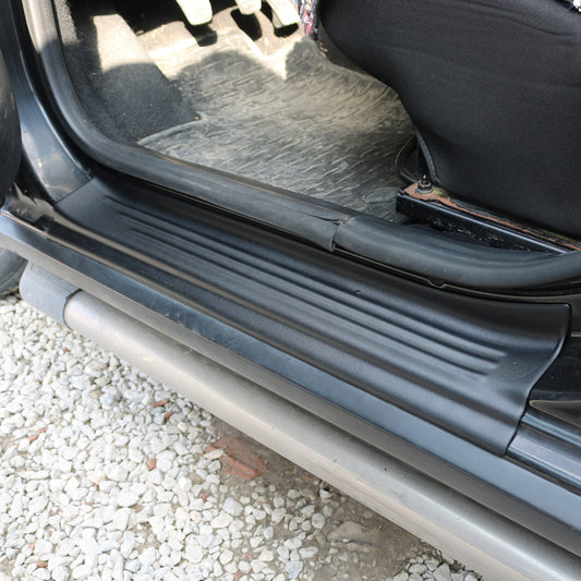 Door Sill Covers EuroCap (4 pcs, ABS) for Renault Sandero 2013-2022 - image 1