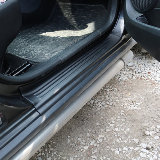 Door Sill Covers EuroCap (4 pcs, ABS) for Renault Sandero 2013-2022 - image 2