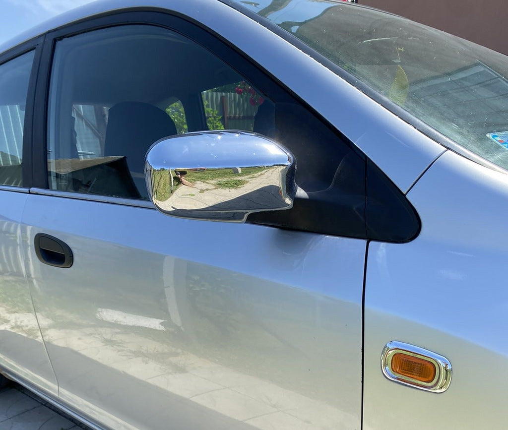 Mirror Covers (2 pcs, plastic) for Honda Civic Sedan VII 2001-2006 - image 1