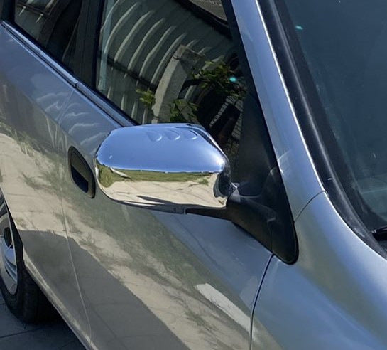 Mirror Covers (2 pcs, plastic) for Honda Civic Sedan VII 2001-2006 - image 7