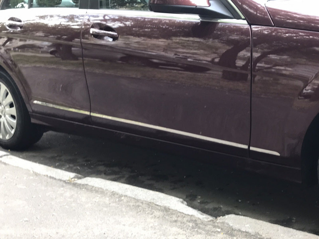 Stainless Steel Door Moulding Covers (6 pcs) for Mercedes C-class W204 2007-2015 - image 6