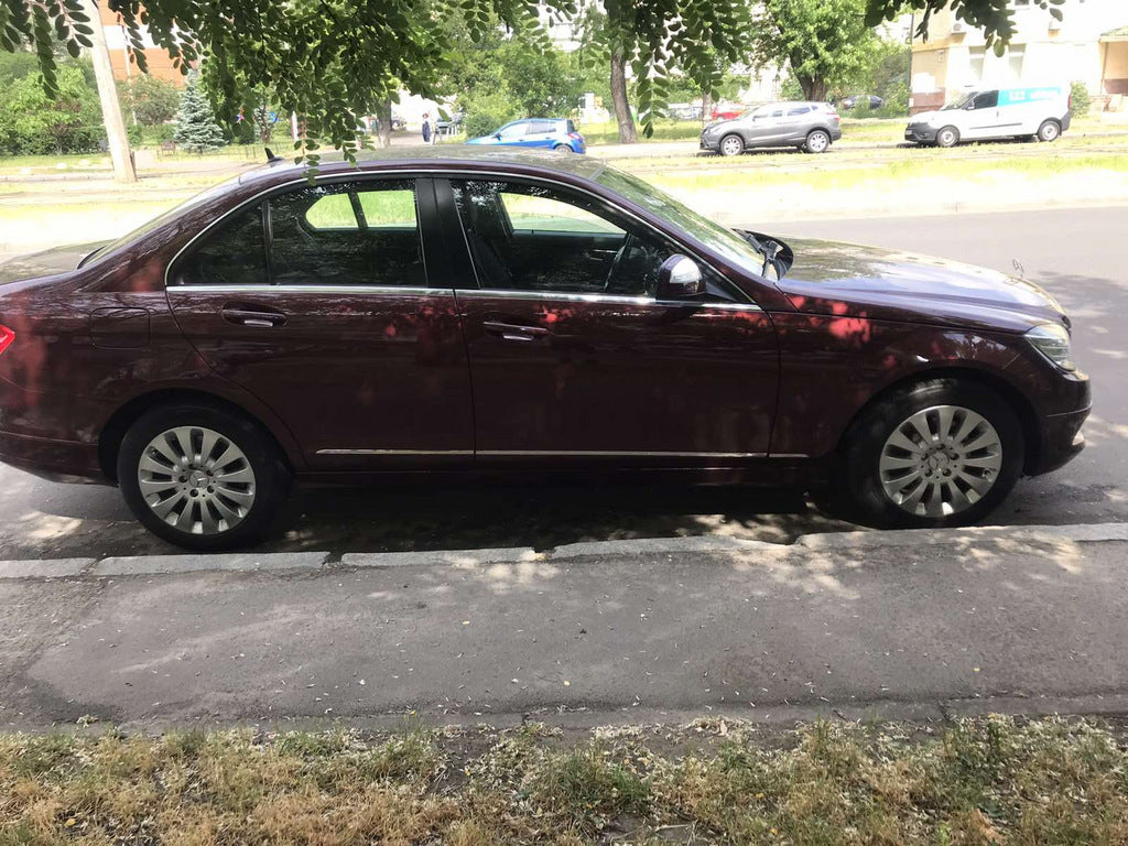 Stainless Steel Door Moulding Covers (6 pcs) for Mercedes C-class W204 2007-2015 - image 8