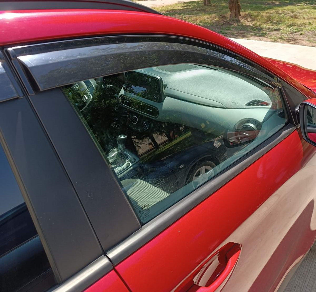 Window Deflectors (4 pcs, Sunplex Sport) for Hyundai Kona 2017-2023 - image 8