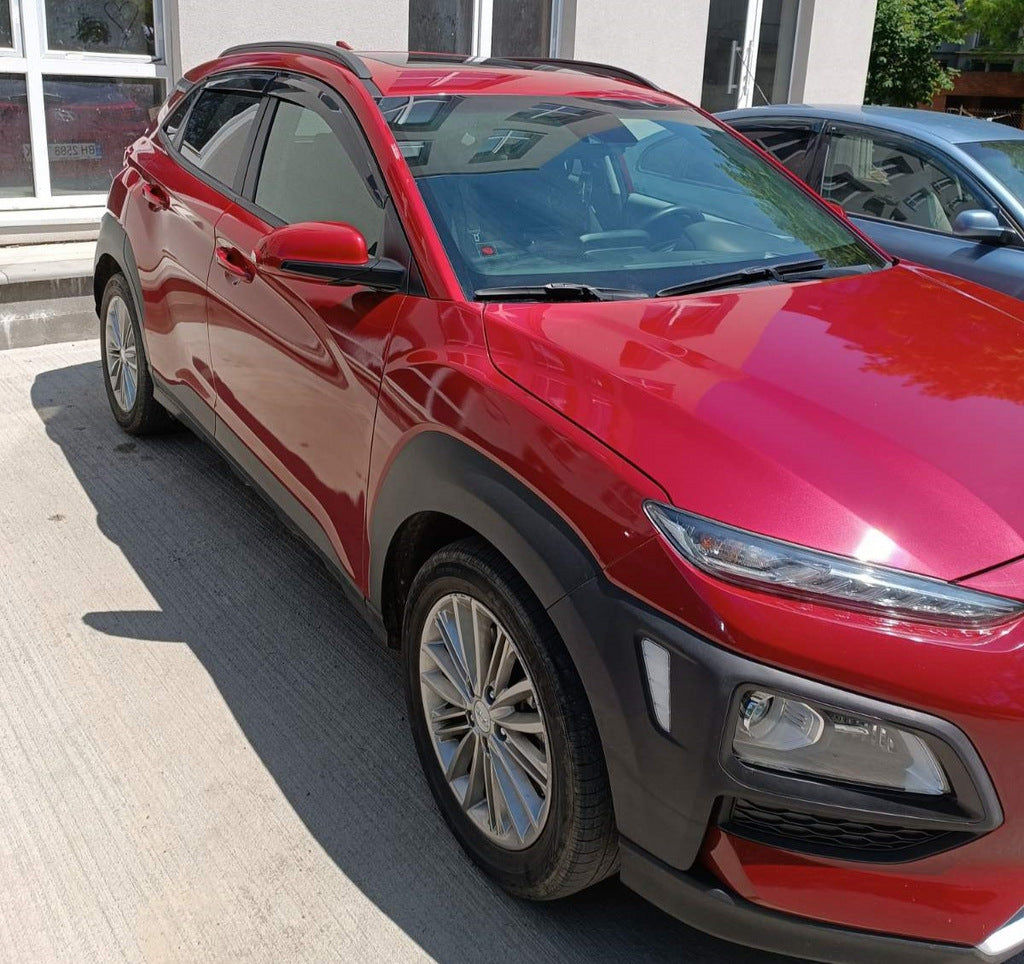 Window Deflectors (4 pcs, Sunplex Sport) for Hyundai Kona 2017-2023 - image 12