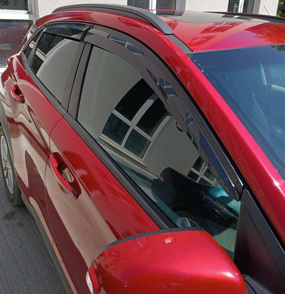 Window Deflectors (4 pcs, Sunplex Sport) for Hyundai Kona 2017-2023 - image 9