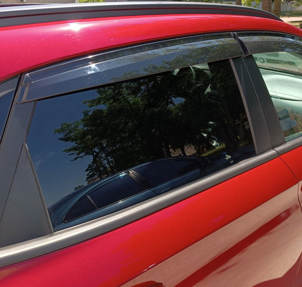 Window Deflectors (4 pcs, Sunplex Sport) for Hyundai Kona 2017-2023 - image 6