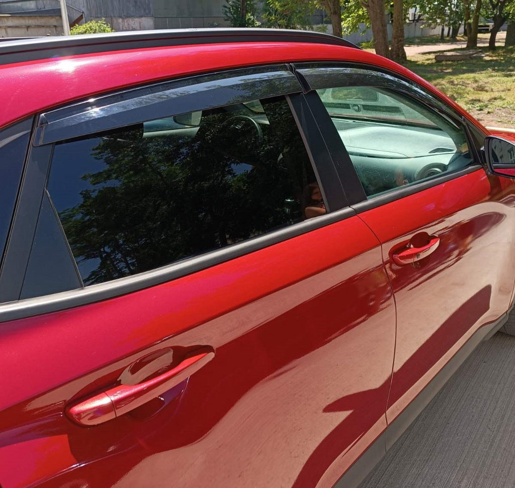 Window Deflectors (4 pcs, Sunplex Sport) for Hyundai Kona 2017-2023 - image 13