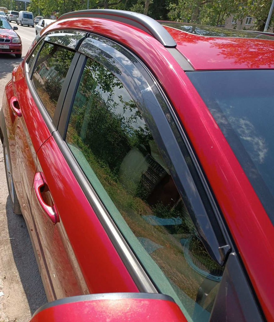 Window Deflectors (4 pcs, Sunplex Sport) for Hyundai Kona 2017-2023 - image 14