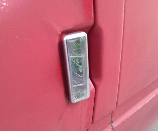Covers for handles (4 pcs., Stainless steel.) for Ford Transit 1991-2000 - Reelken Auto