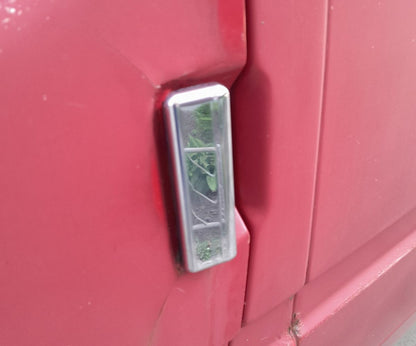 Chrome Door Handle Covers (4 pcs, Stainless Steel) for Ford Transit 1991-2000 - image 2