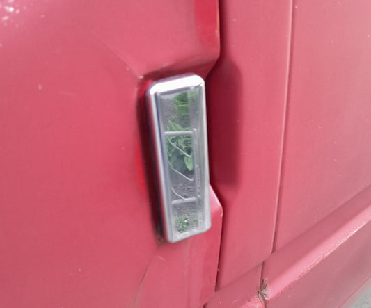 Chrome Door Handle Covers (4 pcs, Stainless Steel) for Ford Transit 1991-2000 - image 2