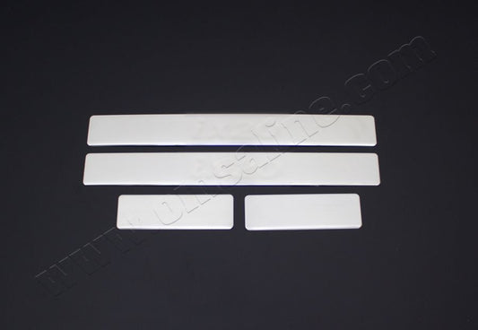 Door Sill Protectors OmsaLine (4pcs, Stainless Steel) for Hyundai IX-20 2010-2019 - image 1
