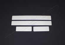 Door Sill Protectors OmsaLine (4pcs, Stainless Steel) for Hyundai IX-20 2010-2019 - image 1