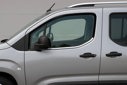 Window Trim Omsa Line (2 pcs, Stainless Steel) for Toyota Proace City 2016- - image 2