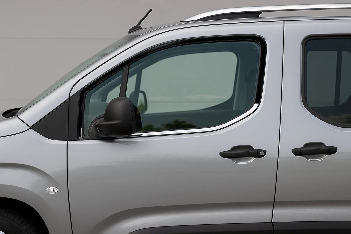 Window Trim Omsa Line (2 pcs, Stainless Steel) for Opel Combo 2019- - image 2