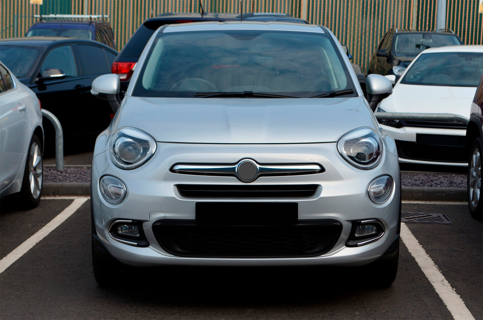 Fog Light Covers (Stainless Steel) for Fiat 500X 2014-2024 - image 2