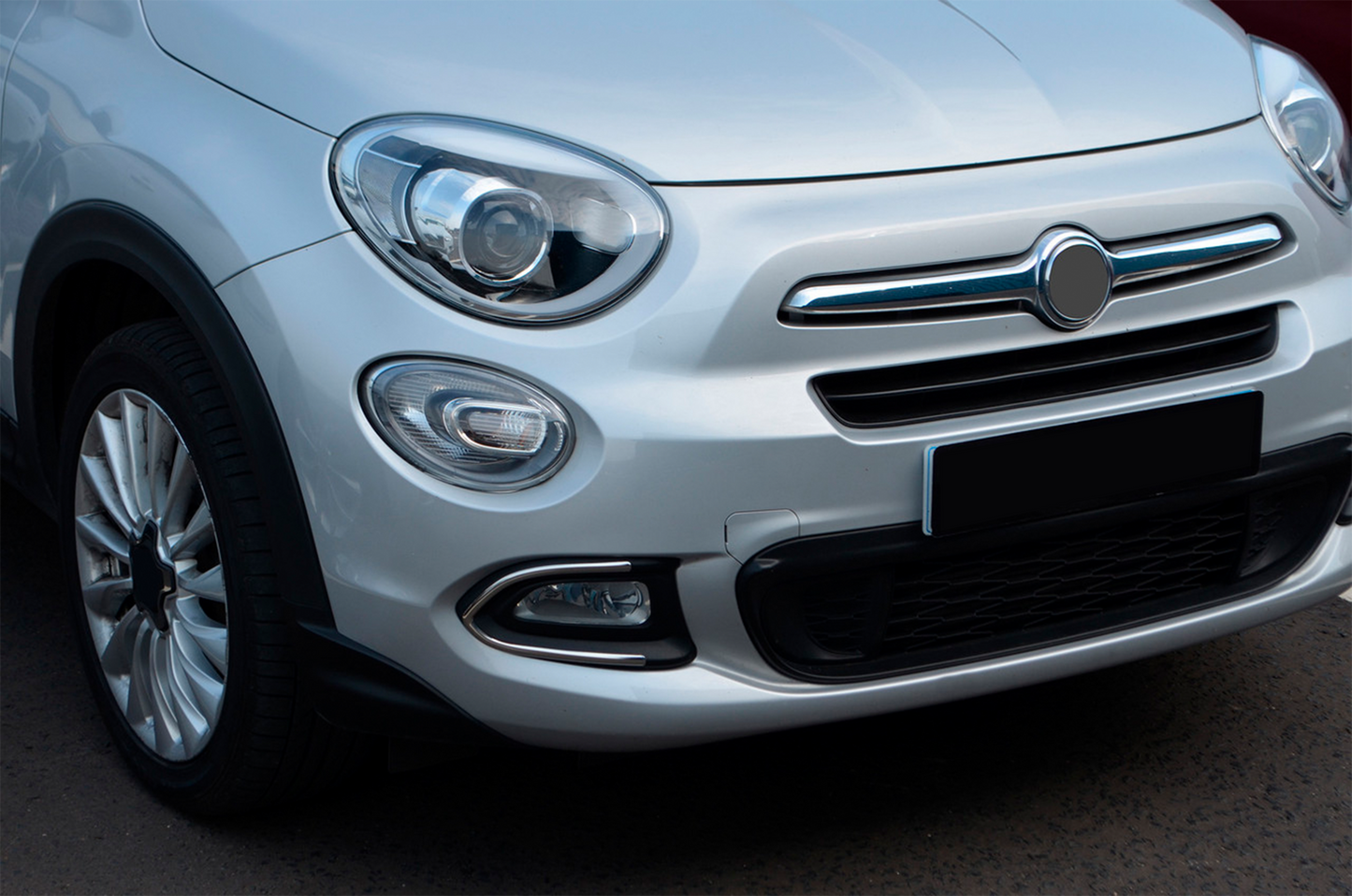 Fog Light Covers (Stainless Steel) for Fiat 500X 2014-2024 - image 3