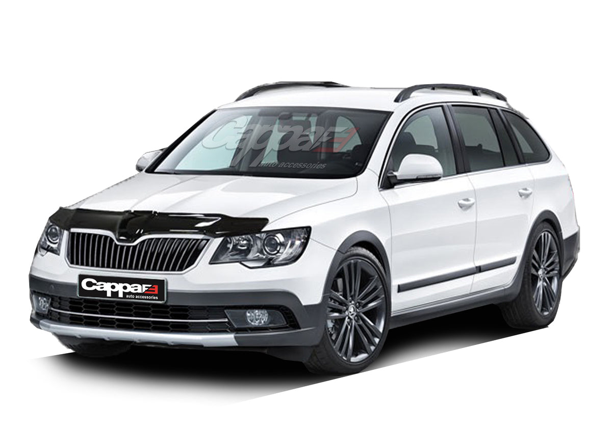 Hood Deflector 2013-2015 (EuroCap) for Skoda Superb 2009-2015 - image 3