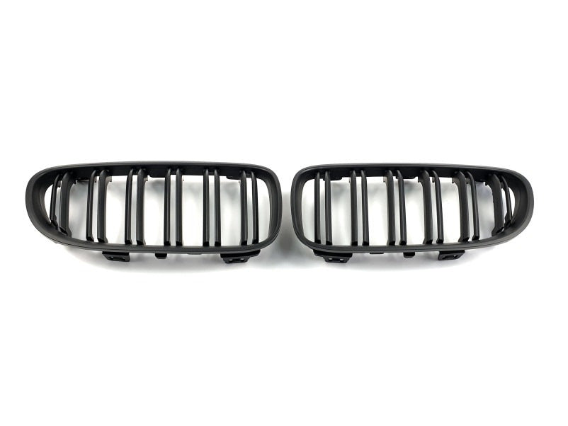 M-Look Kidney Grilles (for 2010-2013, Matte Black) for BMW 3 Series E92/E93 2006–2013 - image 4