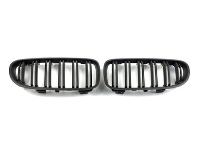 M-Look Kidney Grilles (for 2010-2013, Matte Black) for BMW 3 Series E92/E93 2006–2013 - image 4