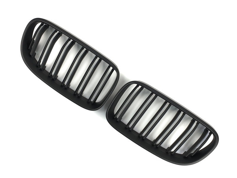 M-Look Kidney Grilles (for 2010-2013, Matte Black) for BMW 3 Series E92/E93 2006–2013 - image 3