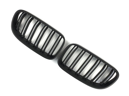 M-Look Kidney Grilles (for 2010-2013, Matte Black) for BMW 3 Series E92/E93 2006–2013 - image 3