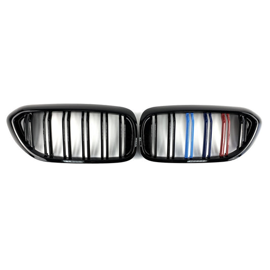 Kidney Grilles M-Look (2017-2020, M-Color) for BMW 5 Series G30/G31 2017-2023 - image 2