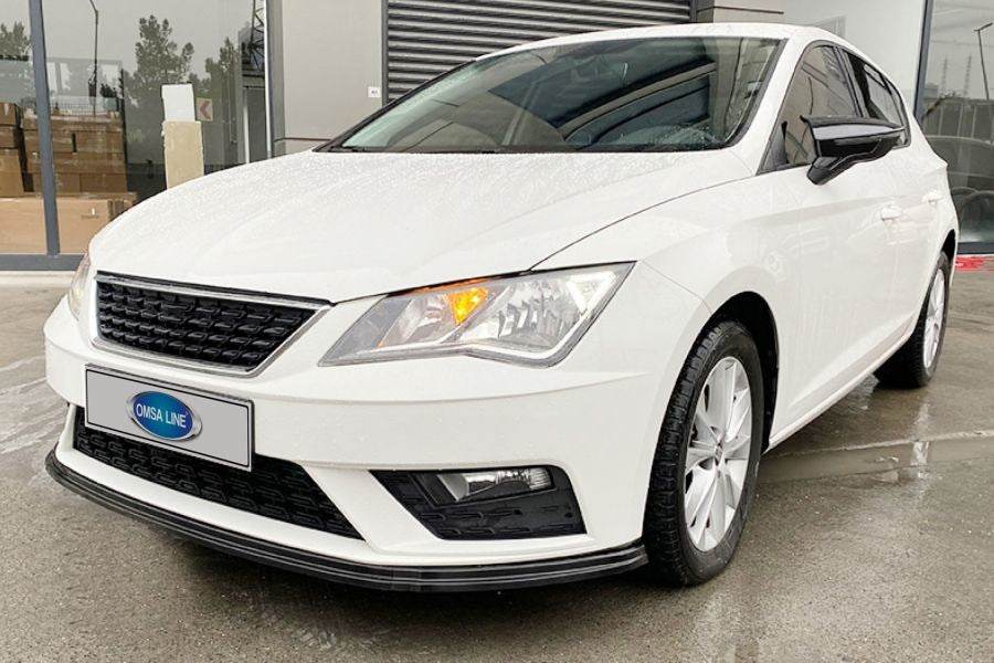 Front lip skirt 2017-2020 (black) for Seat Leon 2013-2020 - Reelken Auto