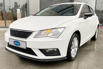 Front lip skirt 2017-2020 (black) for Seat Leon 2013-2020 - Reelken Auto