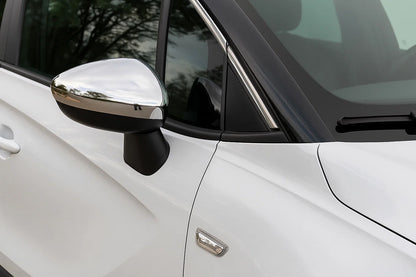 Mirror Covers (2 pcs, Stainless Steel) for Citroen DS-4 2010-2015 - image 7