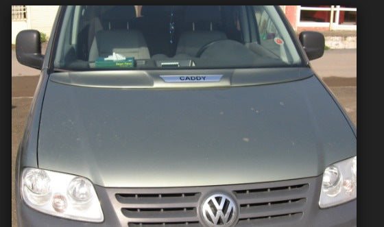 Hood cover (paintable) for Volkswagen Caddy 2004-2010 - image 1