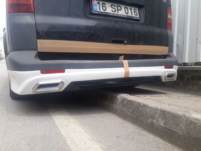 Rear lower Sport 3 bumper extension (primed for painting) for Volkswagen T6 2015-2024 - image 4