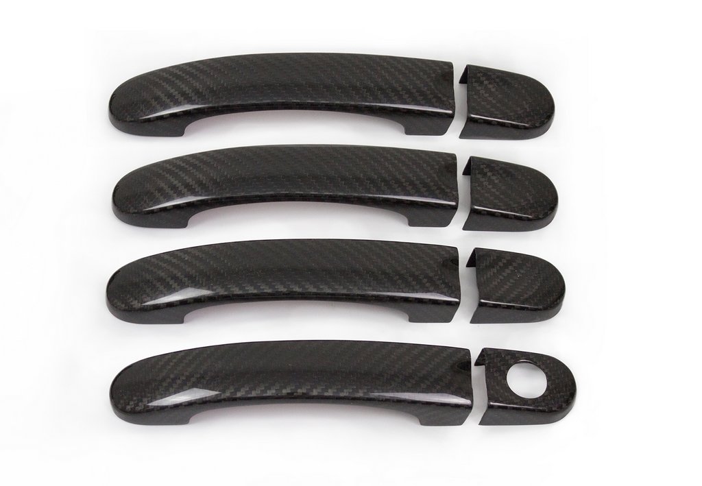 Pads on the handles (natural carbon) for Volkswagen T6 - image 4