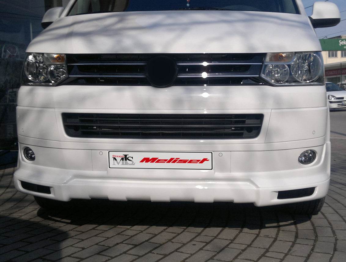 Cover on the front bumper of Sport 2 (for painting) for Volkswagen T5 2010-2015 - Reelken Auto