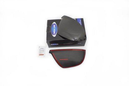 Lining the mirrors (2 PCs genuine carbon fibre) for Audi Q7 2005-2015 - Reelken Auto