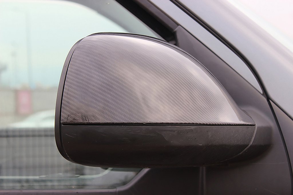 Mirror Covers (2 pcs, Real Carbon) for Volkswagen Amarok 2010-2022 - image 4
