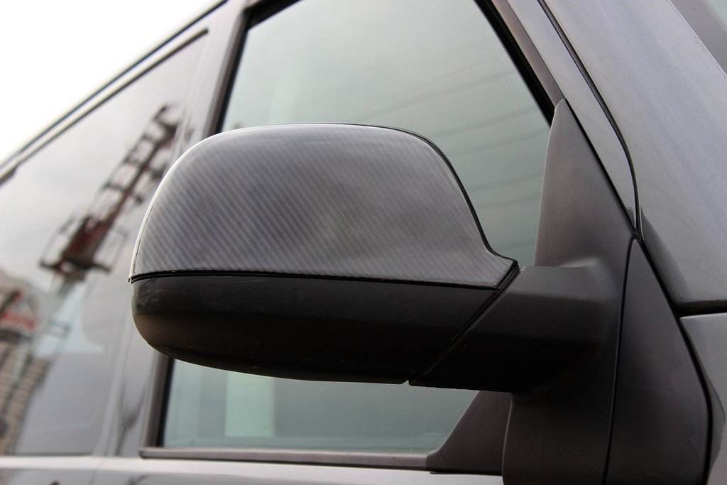 Lining the mirrors (2 PCs genuine carbon fibre) for Audi Q7 2005-2015 - Reelken Auto
