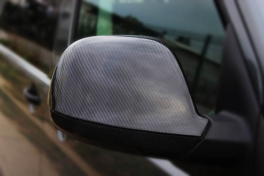Lining the mirrors (2 PCs genuine carbon fibre) for Audi Q7 2005-2015 - Reelken Auto